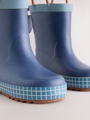 marine - Bottes de pluie à poignée doublée chaude - Image 5 de 6