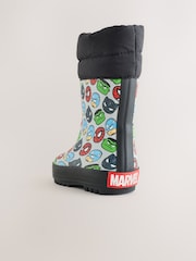 Grey Marvel Cuff Wellies - Image 3 of 6