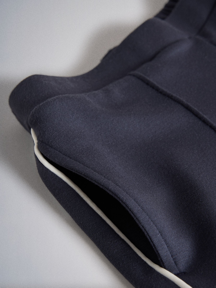 The Set 2 Pack Modal Jersey Wide Leg Joggers Chocolate Brown - Image 7 of 7