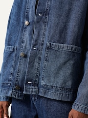 FatFace Canvas Denim Worker Jacket - Εικόνα 4 από 6