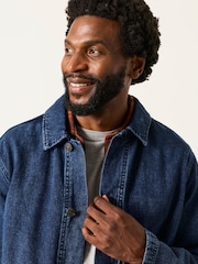 FatFace Canvas Denim Worker Jacket - Εικόνα 5 από 6