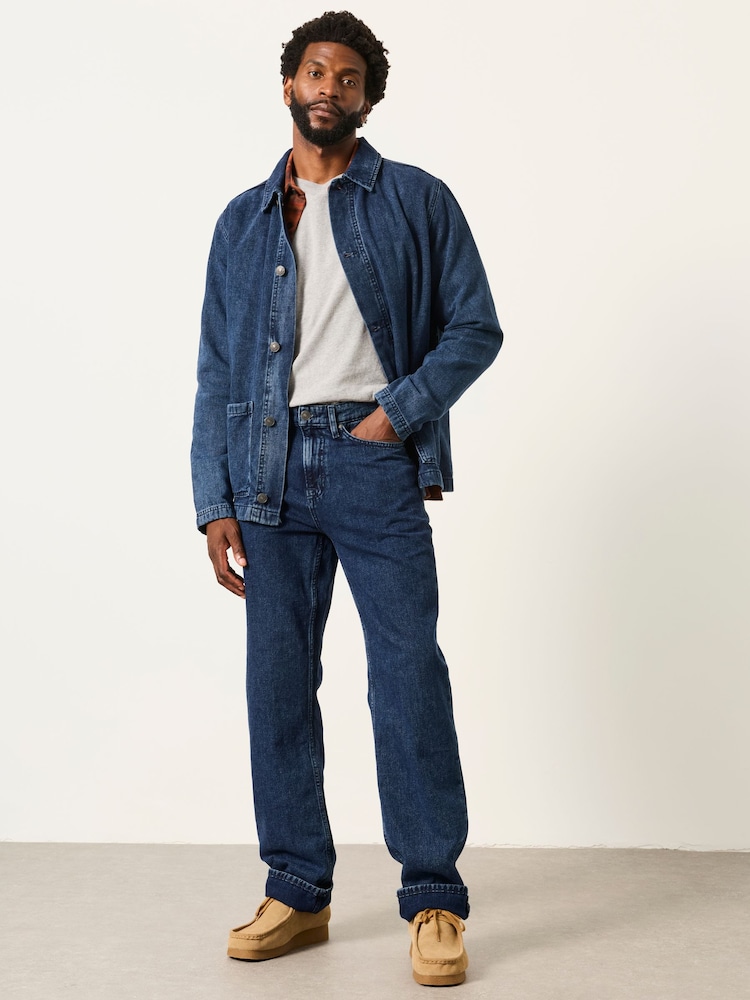 FatFace Canvas Denim Worker Jacket - Εικόνα 6 από 6