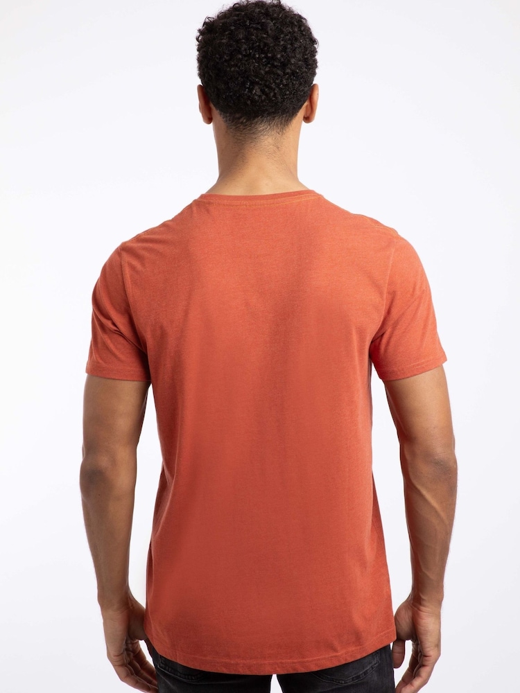 Weird Fish Orange Double Fish Front Print Graphic T-Shirt - Image 2 of 6 Weird Fish Orange Double Fish Front Print Graphic T-Shirt - Image 2 of 6