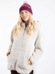 Weird Fish Purple Frady Fair Isle Bobble Hat - Image 2 of 4