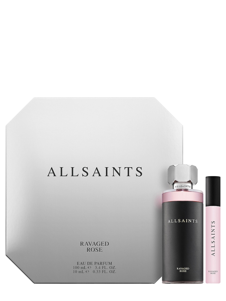 AllSaints Ravaged Rose 100ml Gift Set - Image 1 of 1 AllSaints Ravaged Rose 100ml Gift Set - Image 1 of 1