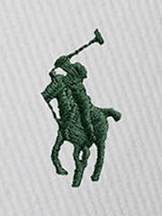 Polo Ralph Lauren White & Moss Agate Wimbledon Woven Cap - Image 4 of 4