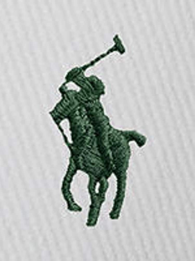 Polo Ralph Lauren White & Moss Agate Wimbledon Woven Cap - Image 5 of 5