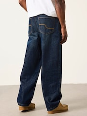 Mørkeblå - FatFace Baggy Fit Jeans - Bilde 2 av 5