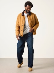 Mørkeblå - FatFace Baggy Fit Jeans - Bilde 4 av 5