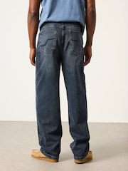 Grafittgrå - FatFace Baggy Fit Jeans - Bilde 3 av 7