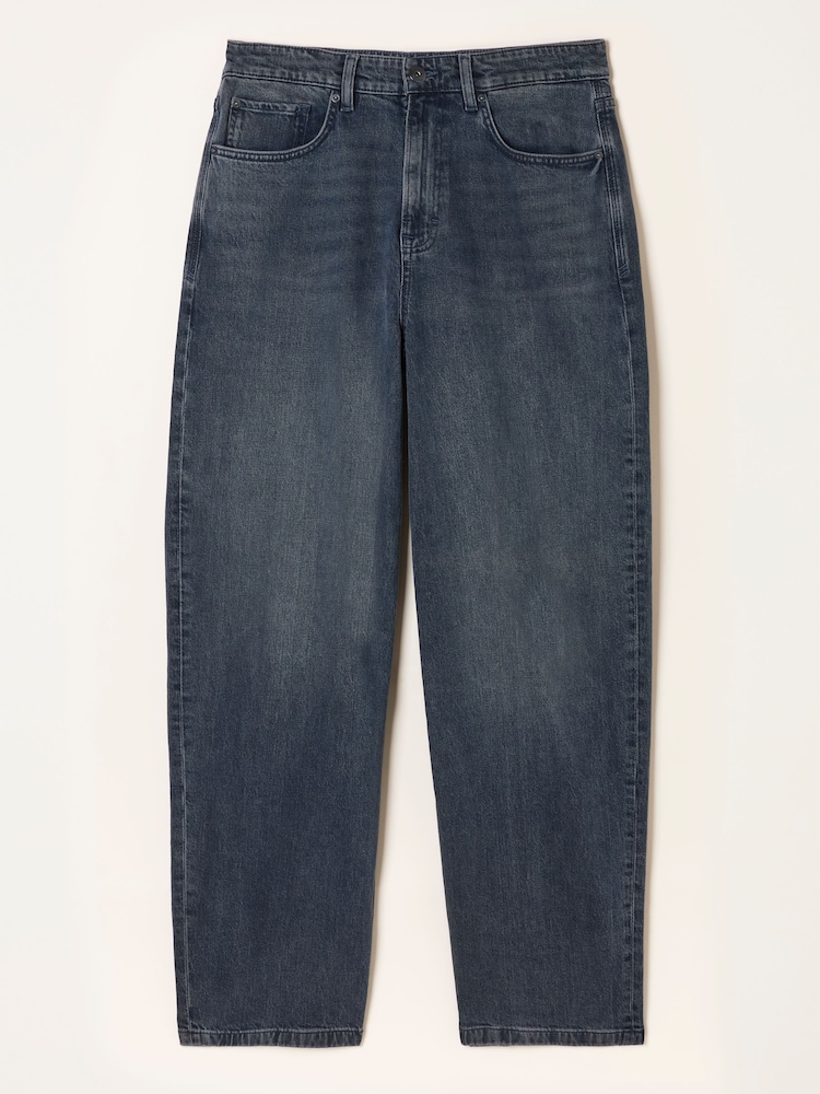 Grafittgrå - FatFace Baggy Fit Jeans - Bilde 7 av 7 Grafittgrå - FatFace Baggy Fit Jeans - Bilde 7 av 7