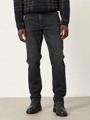 Madilim na Gray - FatFace Slim Fit Jeans - Larawan 1 ng 5