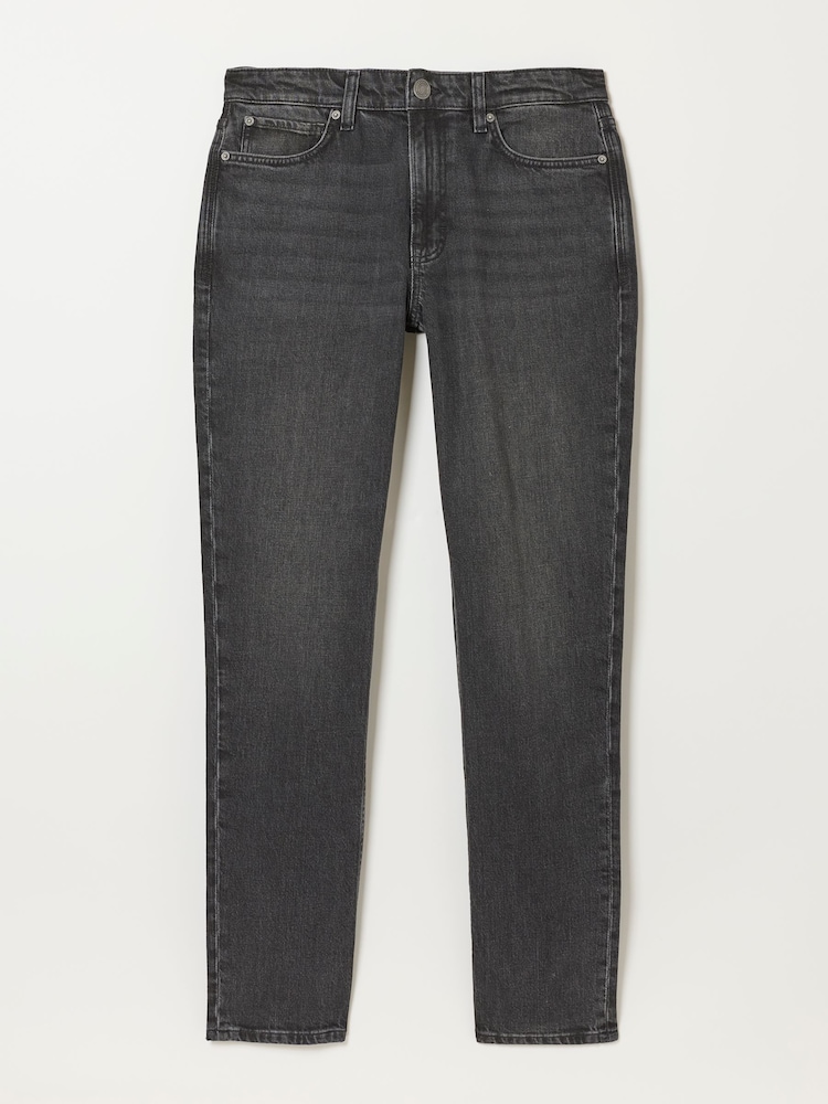 Madilim na Gray - FatFace Slim Fit Jeans - Larawan 5 ng 5
