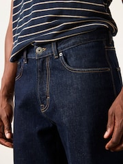 FatFace Dark Navy Straight Fit Selvedge Jeans - Image 7 of 8