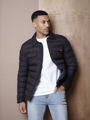 CAPO Black Lightweight Padded Jacket - Image 5 of 5