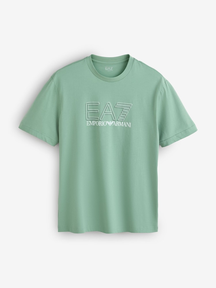 EA7 Green T-Shirt - Image 1 of 1