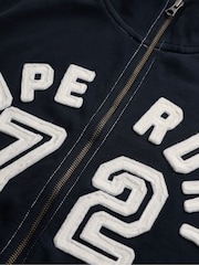 Темно-синій - Superdry Піт Топ - Image 7 of 7
