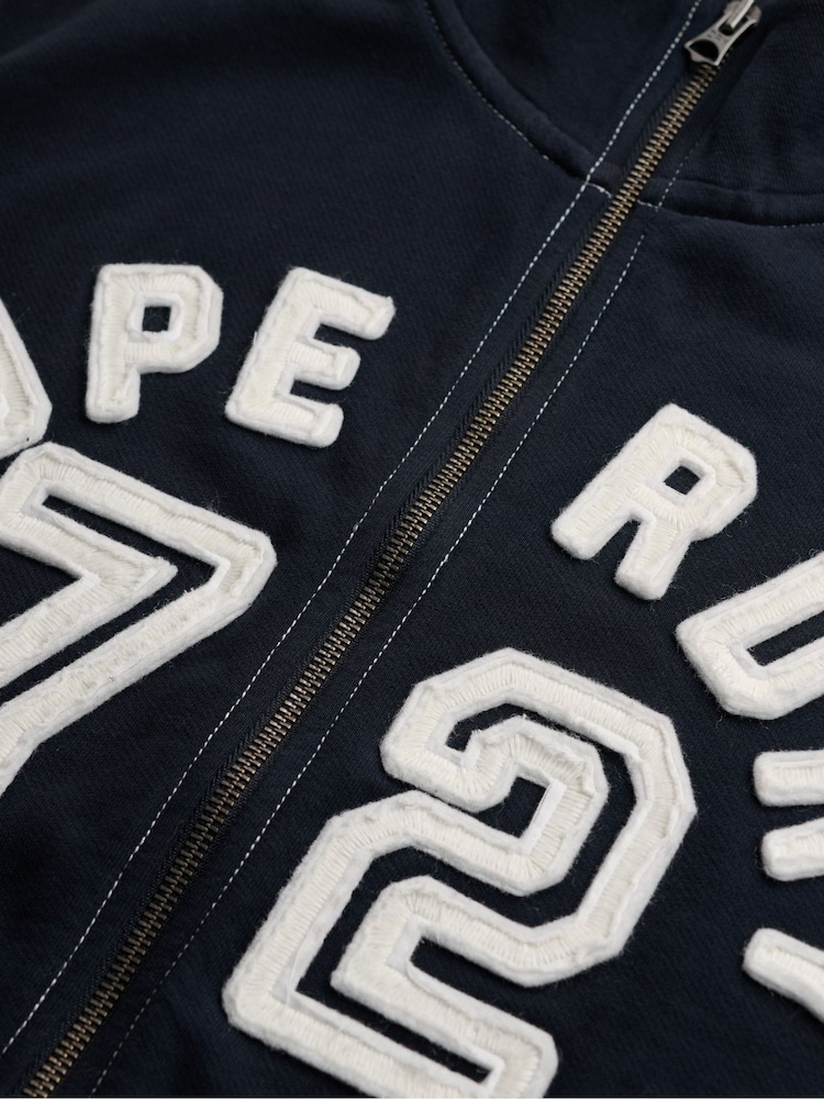 Темно-синій - Superdry Піт Топ - Image 7 of 7