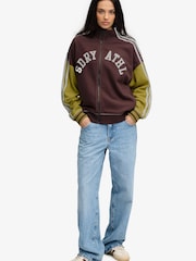 Superdry Brown Sweat Top - Image 3 of 7