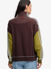 Superdry Brown Sweat Top - Image 4 of 7