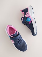 Navy/Pink Lilo & Stitch - Zapatillas deportivas con cordones elásticos - Imagen 3 de 6