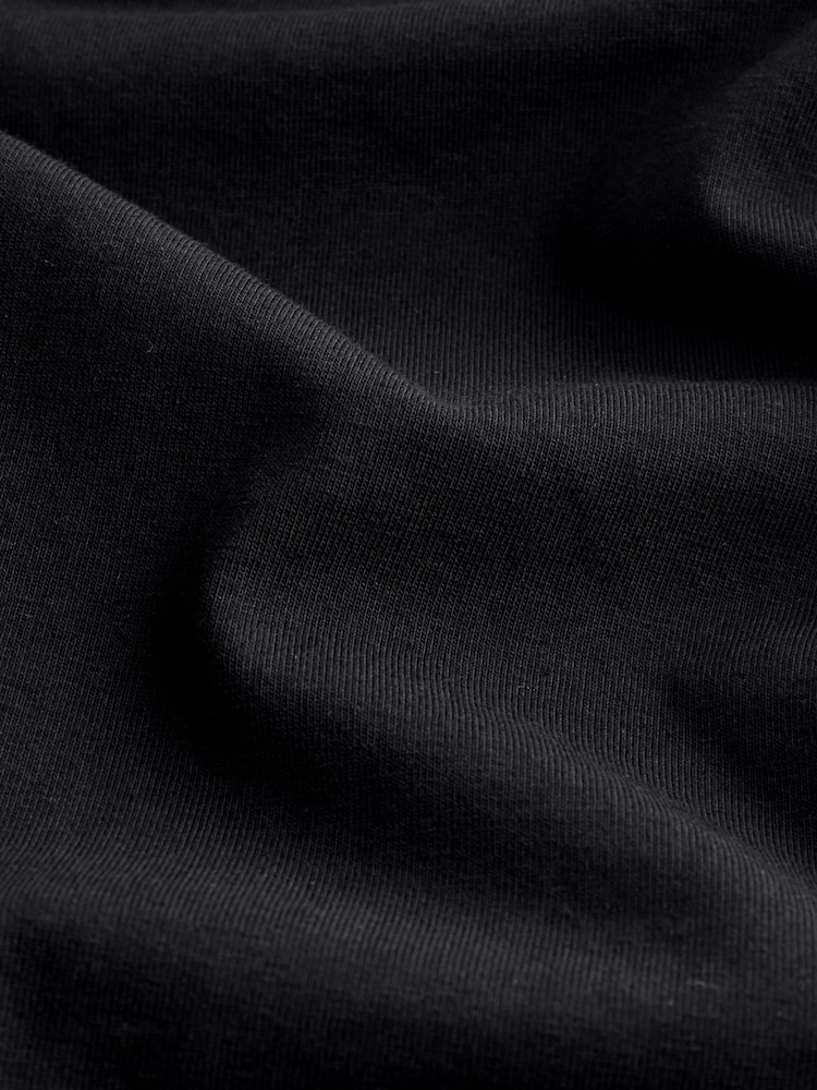Black Ruched Side Halter Neck Sleeevless Top - Image 3 of 3