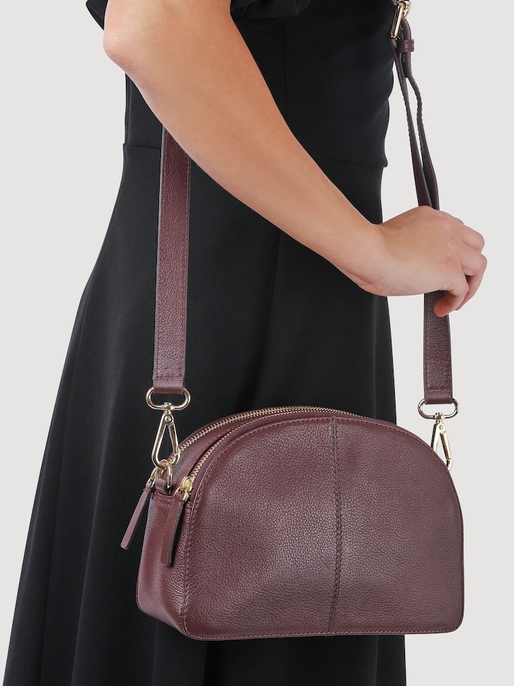 Jones Bootmaker Red Wendell Cross-Body Bag - Image 1 of 5 Jones Bootmaker Red Wendell Cross-Body Bag - Image 1 of 5