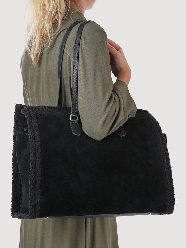 Jones Bootmaker Black Vixen Daily Leather Handbag - Image 1 of 3 Jones Bootmaker Black Vixen Daily Leather Handbag - Image 1 of 3
