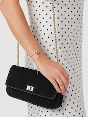 črna - Jones Bootmaker Wisp Leather Handbag - Slika 1 iz 4