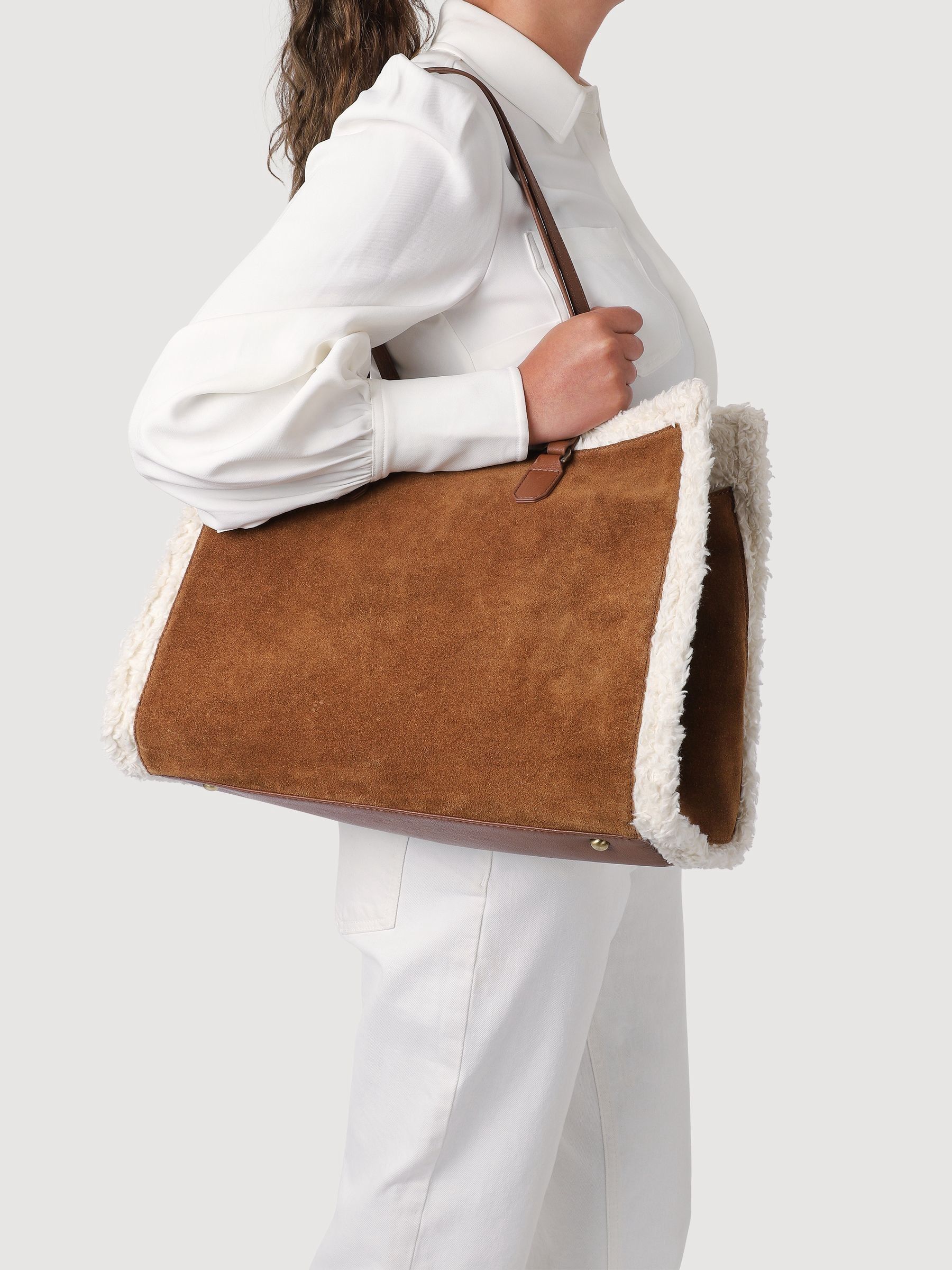 Buy Jones Bootmaker Brown Vixen Daily Leather Handbag from Next USA