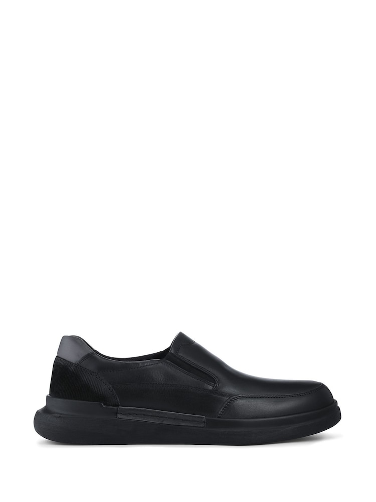 Pavers Black Elasticated Lightweight Slip In Shoes - Image 1 of 5 Pavers Black Elasticated Lightweight Slip In Shoes - Image 1 of 5