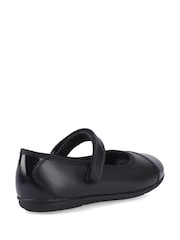 Hush Puppies Black Lottie Junior Ballerina Shoes - Image 4 of 5