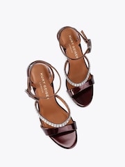 Kurt Geiger London Crystal Strap 90 Sandals - Image 2 of 4