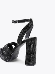 KG Kurt Geiger Black Silo Gem Sandals - Image 4 of 5