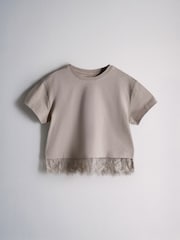 The Set 3 Pack Lace T-Shirt Blue/Yellow/Brown - Image 2 of 6