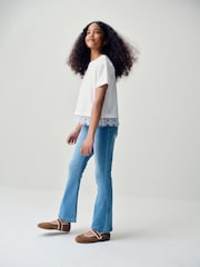 The Set 3 Pack Kickflare Jersey Jeggings Black/Dark Blue/Mid Blue - Image 2 of 10