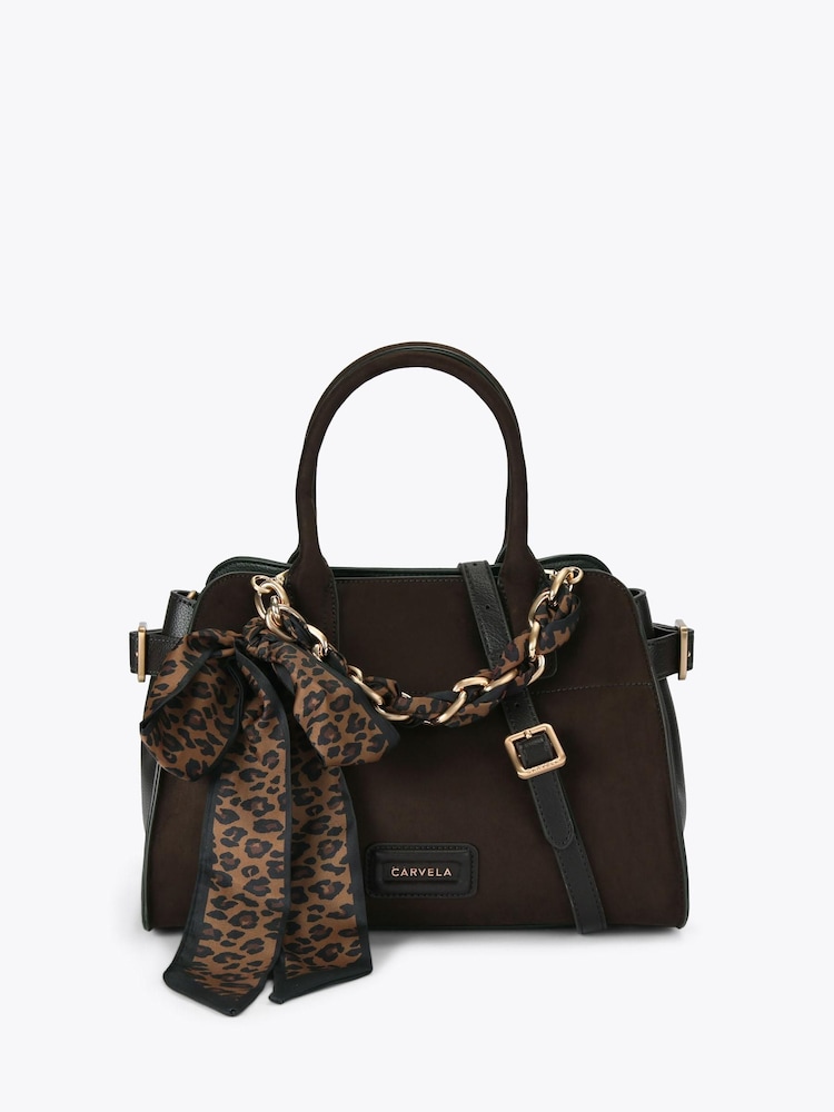 Carvela Brown Selena Tote Bag - Image 1 of 4 Carvela Brown Selena Tote Bag - Image 1 of 4