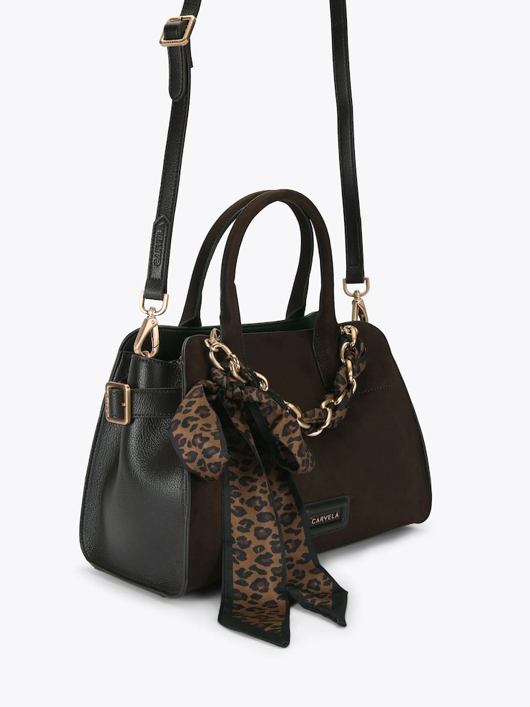 Carvela Brown Selena Tote Bag - Image 2 of 4 Carvela Brown Selena Tote Bag - Image 2 of 4