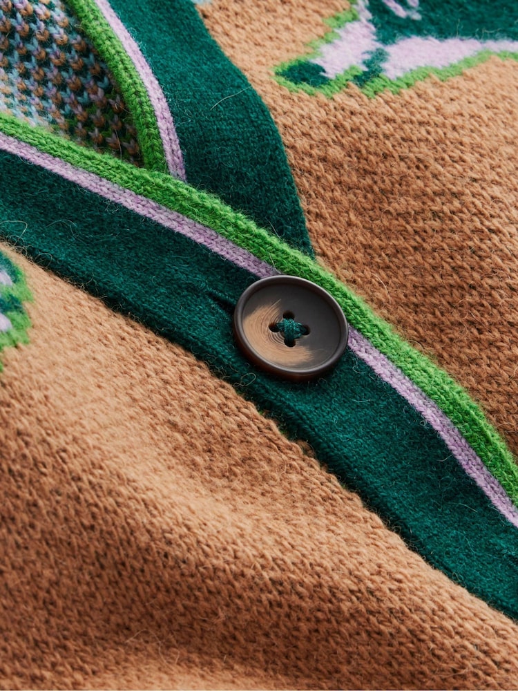 Boden Green Quinn Boyfriend Cardigan - Image 7 of 7 Boden Green Quinn Boyfriend Cardigan - Image 7 of 7