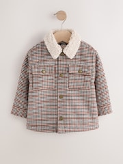 Heritage Check Borg Lined Shacket (3mths-7yrs) - Image 1 of 6
