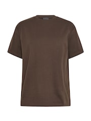 PixieGirl Petite Brown Oversized T-Shirts 2 Pack - Image 7 of 8