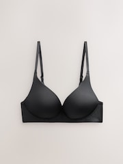 Black/White/Praline Nude Padded Non Wire A-E Ultimate Comfort Smoothing T-Shirt Bras 3 Pack - Image 5 of 9