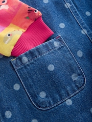 Animal Charcater Raglan Denim Dress (3mths-8yrs) - Image 7 of 9