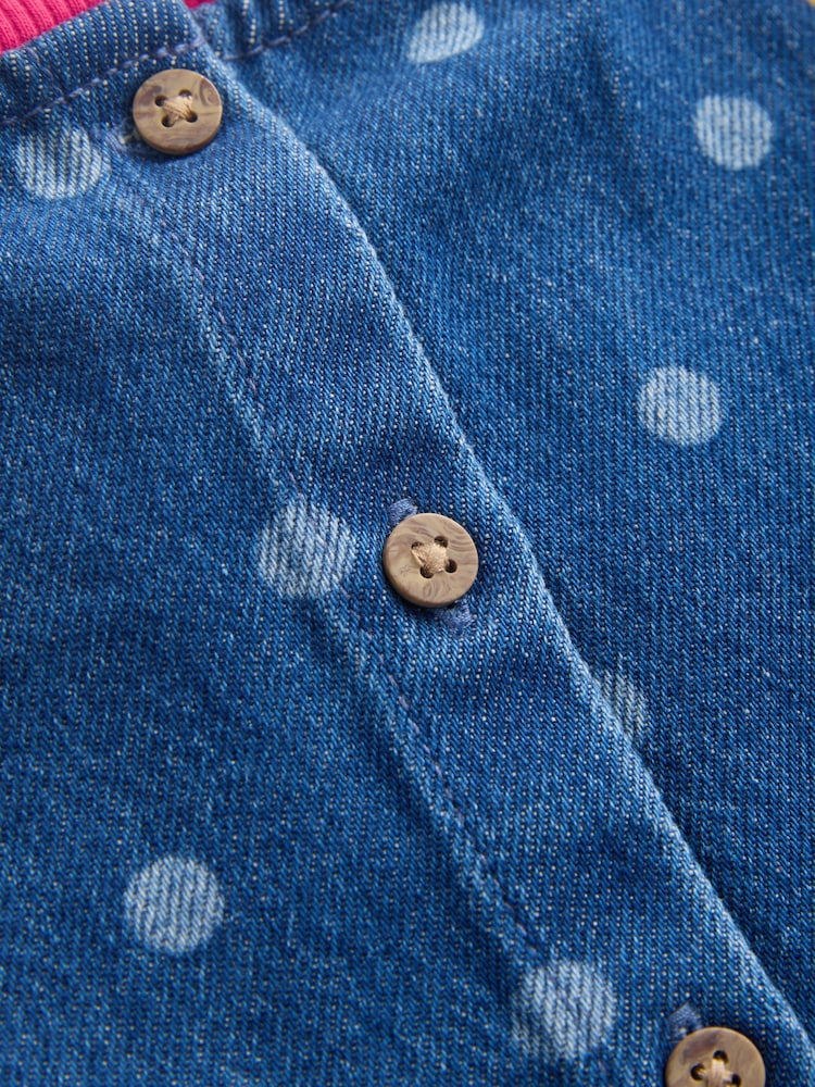Animal Charcater Raglan Denim Dress (3mths-8yrs) - Image 9 of 9 Animal Charcater Raglan Denim Dress (3mths-8yrs) - Image 9 of 9