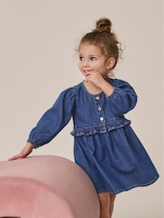 Mavi Denim - Uzunqollu Denim Don (3ay-8il) - 8şəkildən 1 şəkil