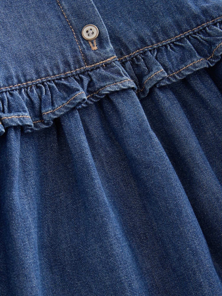 Mavi Denim - Uzunqollu Denim Don (3ay-8il) - 8şəkildən 8 şəkil