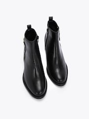 Carvela Black Secil Wide Fit Boots - Image 2 of 4