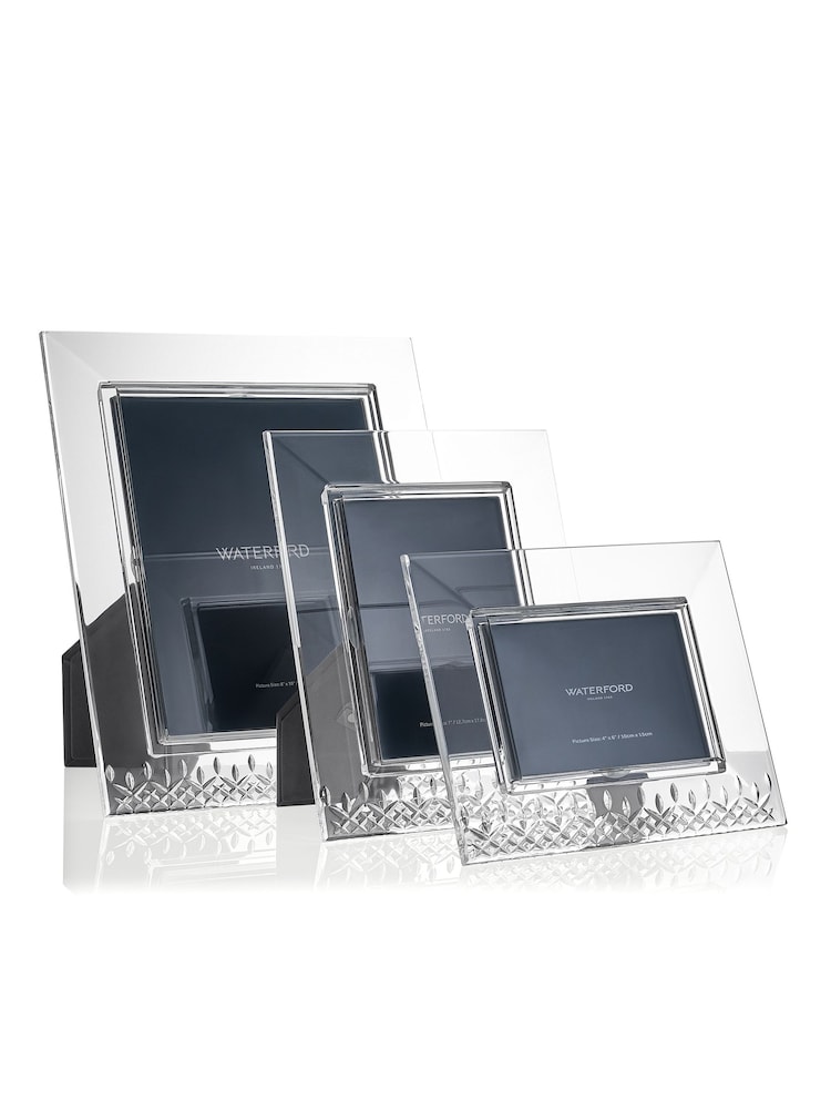 Waterford Clear Lismore Essence Picture Frame 5x7in - Image 1 of 4