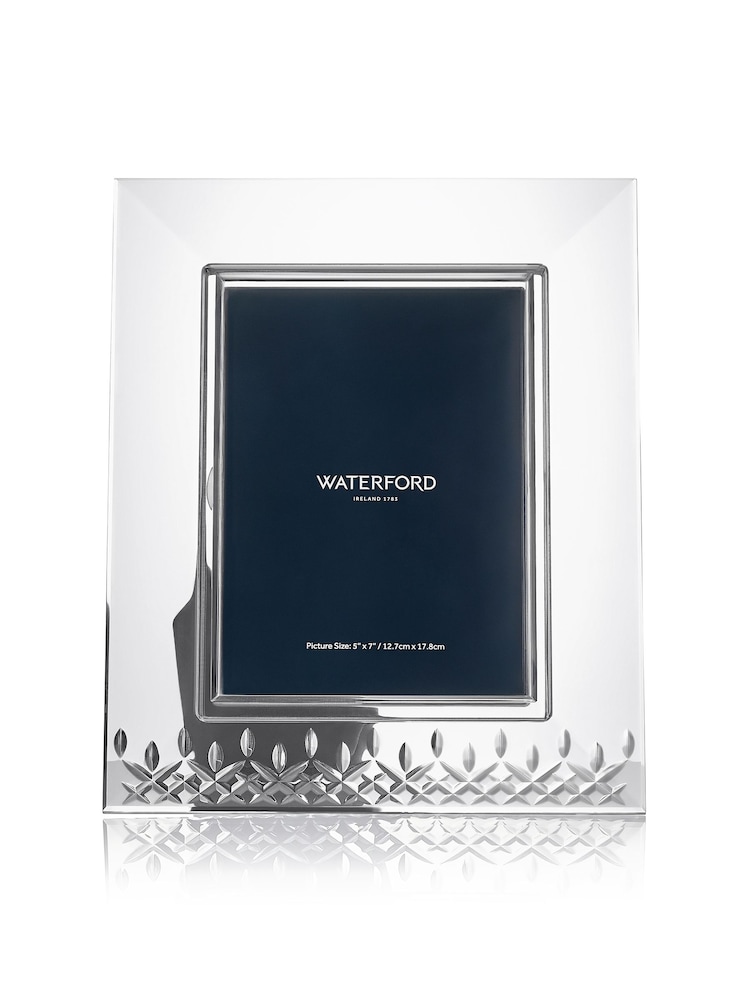 Waterford Clear Lismore Essence Picture Frame 5x7in - Image 2 of 4