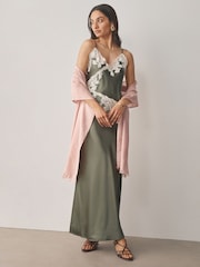 Pink Sequin Detail Lightweight Shawl - Image 3 of 8